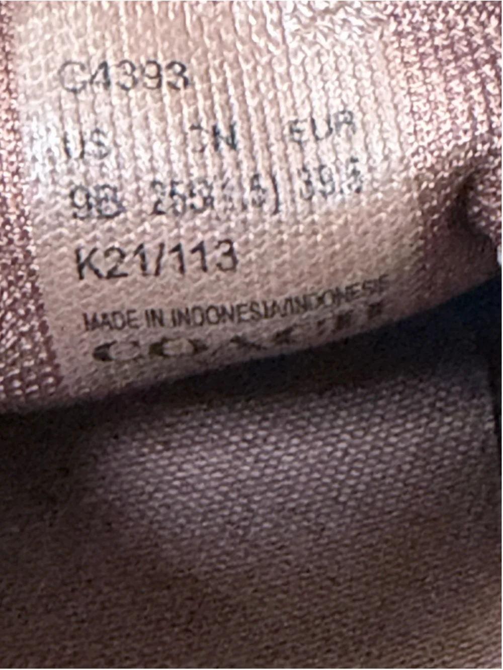 Coach Wells C4393 Signature Jacquard Slip On Sneakers Khaki Saddle Women’s 9